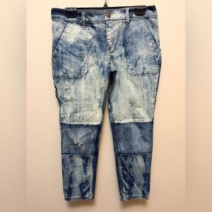 FREE PEOPLE Distressed Carpenter Jeans